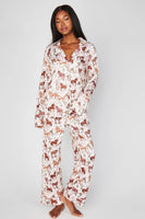 Show Me Your Mumu Classic PJ Set Style MF5-6321 HJ04 In Country Horse Jersey;Horse Themed Jersey Fabric PJ Set; Horse Lover Pajamas; Horse Lover PJ Set