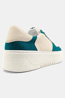 Shu Shop Shirley Platform Sneaker in Forest Green;Platform Sneaker;ShuShop Platform Sneaker; 