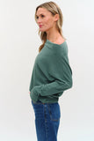 Six Fifty Clothing Anywhere Top Style SF0396 in Evergreen