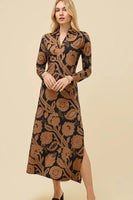 Spartina 449 Clothing Celia Midi Dress Guerard Estate Vine; 