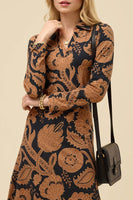 Spartina 449 Clothing Celia Midi Dress Guerard Estate Vine; 