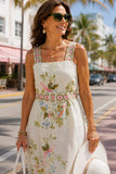 Lorraine Midi Dress Seawall Birds Sugar