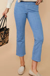 Spartina 449 Maren Denim Kick Flare Pant Palmetto Wash; 