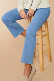 Spartina 449 Maren Denim Kick Flare Pant Palmetto Wash; 
