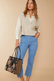 Spartina 449 Maren Denim Kick Flare Pant Palmetto Wash; 