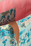 Spartina 449 Shop Tote in Bridge Street Blue Tote Bag; Blue Floral Spring Tote Bag