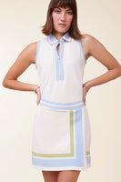 Spartina 449 hawnee Sleeveless Polo Floral White; 
