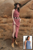 Simone Rib Maxi Dress