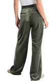 Splendid Clothing Irene Velvet Pant Style RF3C770 in OLive;Velvet Wide Leg Jogger Pant;Splendid Wide Leg Velvet Pant; 