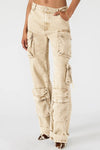 Steve Madden Apparel Duo Pant Style BP303634CFLT in Cafe Au La; 