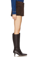 Steve Madden Apparel Simona Skirt style BP309328DESP in Dark EspressoFall Cord Bubble Mini Skirt;Brown Bubble Mini Skirt; 