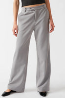 Steve Madden Clothing Devin Pant Style BN303723STGY in Steel Grey;Steve Madden Trouser