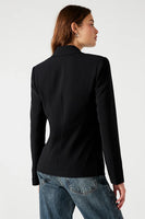 Steve Madden Clothing Payton Blazer Style BN202922BLCK in Black;black blazer;steve madden black blazer; 
