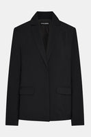 Steve Madden Clothing Payton Blazer Style BN202922BLCK in Black;black blazer;steve madden black blazer; 