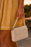 Steve Madden Daisy Dress Style XXQ108774 in Vintage Gold. Golden Yellow Puff Short Sleeve Embroidered Floral Belted Summer Mini Dress.