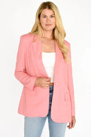 Steve Madden Imaan Blazer STyle BO102329PCHR in Peach Romance; 
