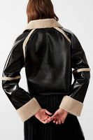 Steve Madden Salma Jacket Style BN302039BLCK in Black; 