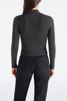 Steve Madden Serita Sweater Style BN306426BLCK;Sparkle Sweater;Steve Madden Sparkle Sweater; 