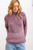 Steve Madden Terra Sweater Style BN406458MULB in Mulberry; 