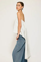 The Line and Dot Clothing Fable Top Style LT5855B in White; 