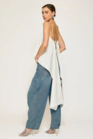 The Line and Dot Clothing Fable Top Style LT5855B in White; 