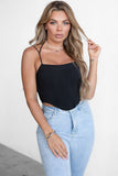 Tic Toc La Clothing Miah Halter Corset Top Style TH29130 in Black; black corset top