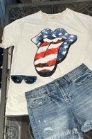 Betty USA Tongue Graphic Tee