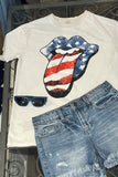 Betty USA Tongue Graphic Tee