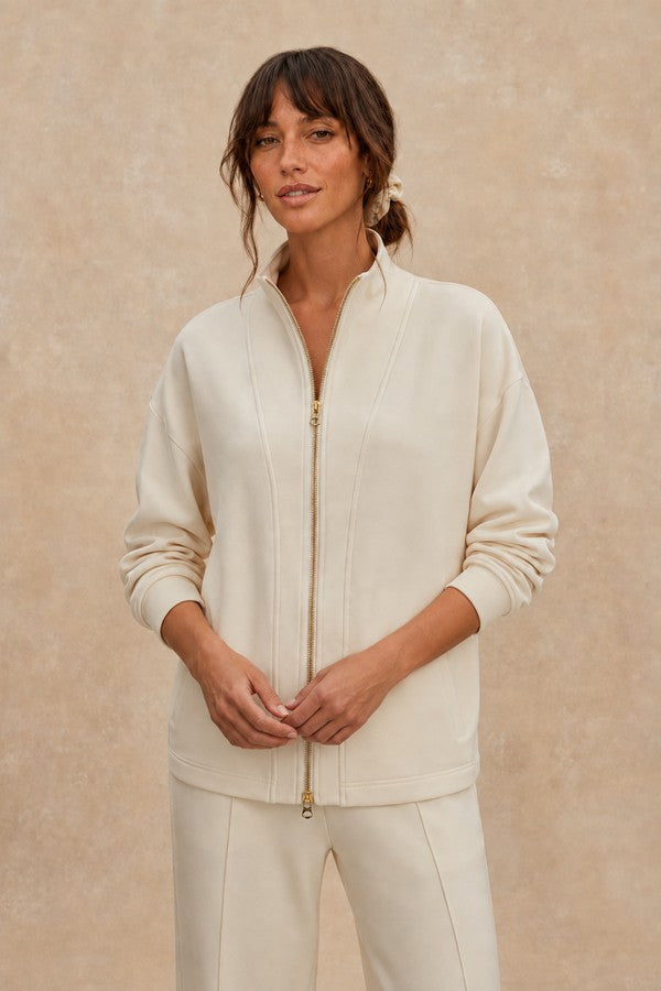 Arlene Zip-Through Sweat