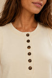 Varley Clothing Elba Tank Mini Dress Style VAR03451 PRIS in Pristine.  Women's elevated casual doubleSoft Knit Mini Dress