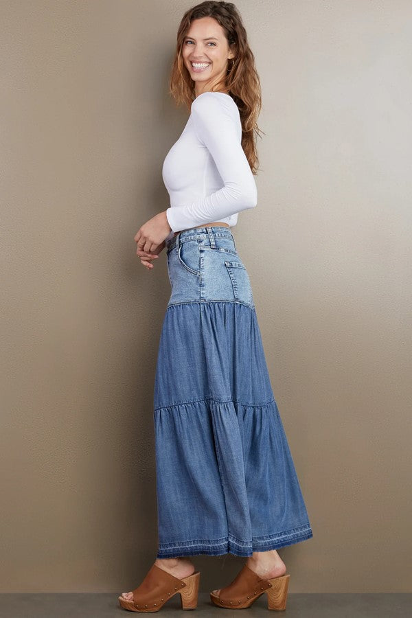 ☆MSCHF☆MAXI DENIM SKIRT ☆MSCHF☆MAXI DENIM SKIRT ボトムス