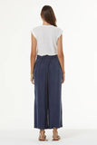 YFB Clothing Asher PAnt Style 2409TT in vintage indigo;Cropped Wide Leg Tencel Pant