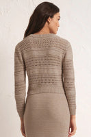 Z Supply CLothing Montalvo Crew Neck Sweater Style ZW241304 OTH in Oatmeal Heather; 