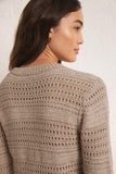 Z Supply CLothing Montalvo Crew Neck Sweater Style ZW241304 OTH in Oatmeal Heather; 