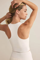 Z Supply Clothing Active Courtside Top Style ZVT251122S Wht;White Active Tank Bra;Active Sports Bra; 
