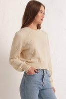 Z Supply Clothing All We Need is Love Sweater STyle ZW241251 SSN in Sandstone; 