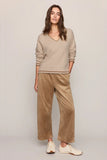 Z Supply Clothing Drift Suede Pant Style ZP263141S in Light Sand; 