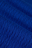 Fabric Texture Closeup of Z Supply Clothing Idris Maxi Skirt Style ZK261346 NAU in Nautical Blue. textured puckered knit maxi skirt with an elastic tie waist and a back slit that adds movement and ease. 