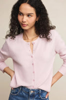 Z Supply Clothing Medina Cardigan Style ZW251267S in Washed Pink; soft fall cardigan sweater Top; 