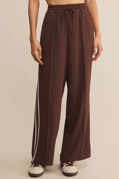 Z Supply Clothing Saunder Track Pant Style ZP253310-SDW in Sandalwood; 