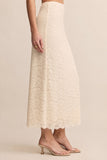 Z Supply Clothing Via Lace Midi Skirt Style ZK254784 CUD in Cloud; 