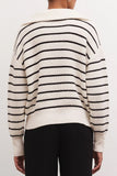 Z Supply Clothing Villa Half Zip Sweater STyle ZW234349 in White; 