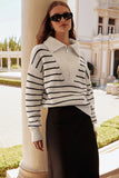 Z Supply Clothing Villa Half Zip Sweater STyle ZW234349 in White; 