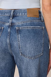 Z Supply clothing The Off Duty Mid-Rise Bowed Ankle Denim style DP263158 BKP in breakpoint; 