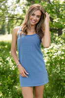Mathis Striped Mini Dress