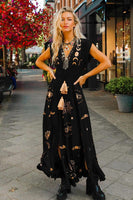 Zaimara Clothing Angelina Gown Style ZC1718 in black; 