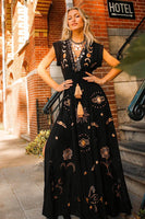 Zaimara Clothing Angelina Gown Style ZC1718 in black; 