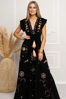 Zaimara Clothing Angelina Gown Style ZC1718 in black; 