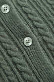Z supply clothing Medina Cable Cardigan Style ZW263444S In Monstera; 