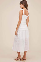 ASTR the Label Tessa Dress Style Number ACDR100585 Wht in White;Bridal Event dress;Bridal Shower Dres;rehearsal dinner dress;white lace dress;White Dress;Women's Online Clothing and Accessories Boutique;Shopbfree;shopbfree.com;Bfree Warwick;Bfree Wyckoff;Bfree_boutique;bfreebabe;MyBfreeStyle